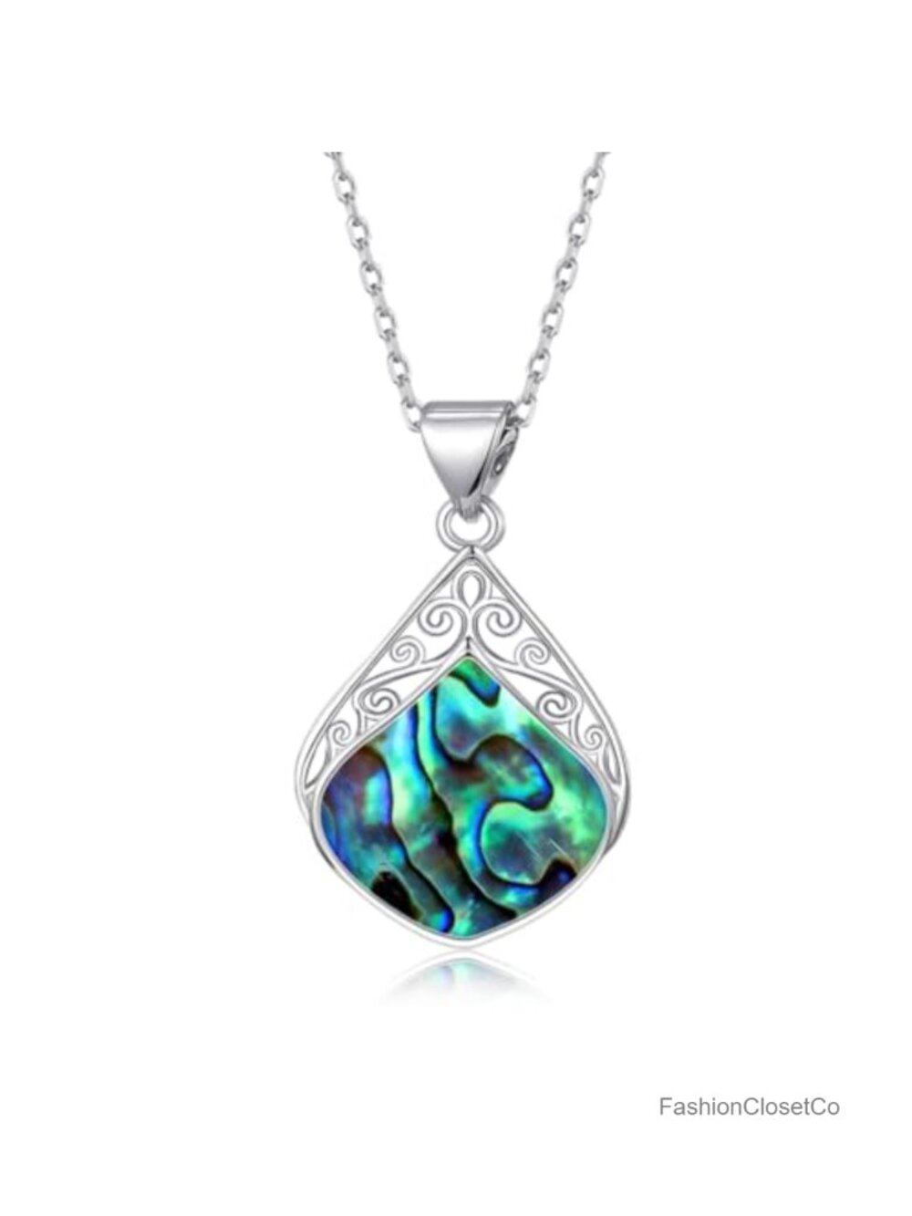 Abalone Shell Necklace for Women Hypoallergenic Boho Jewelry Gift
